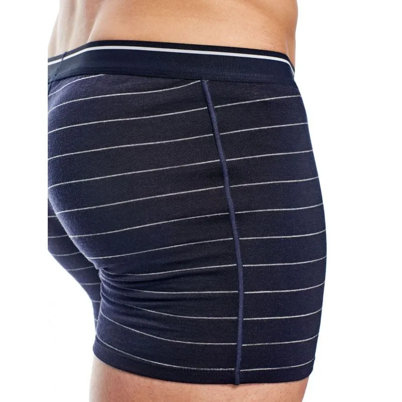 Calecon ICEBREAKER Anatomica Zone Boxers (Jet Heather) Men's