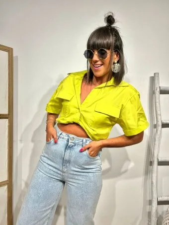Camisa Cropped JAILYN Lima