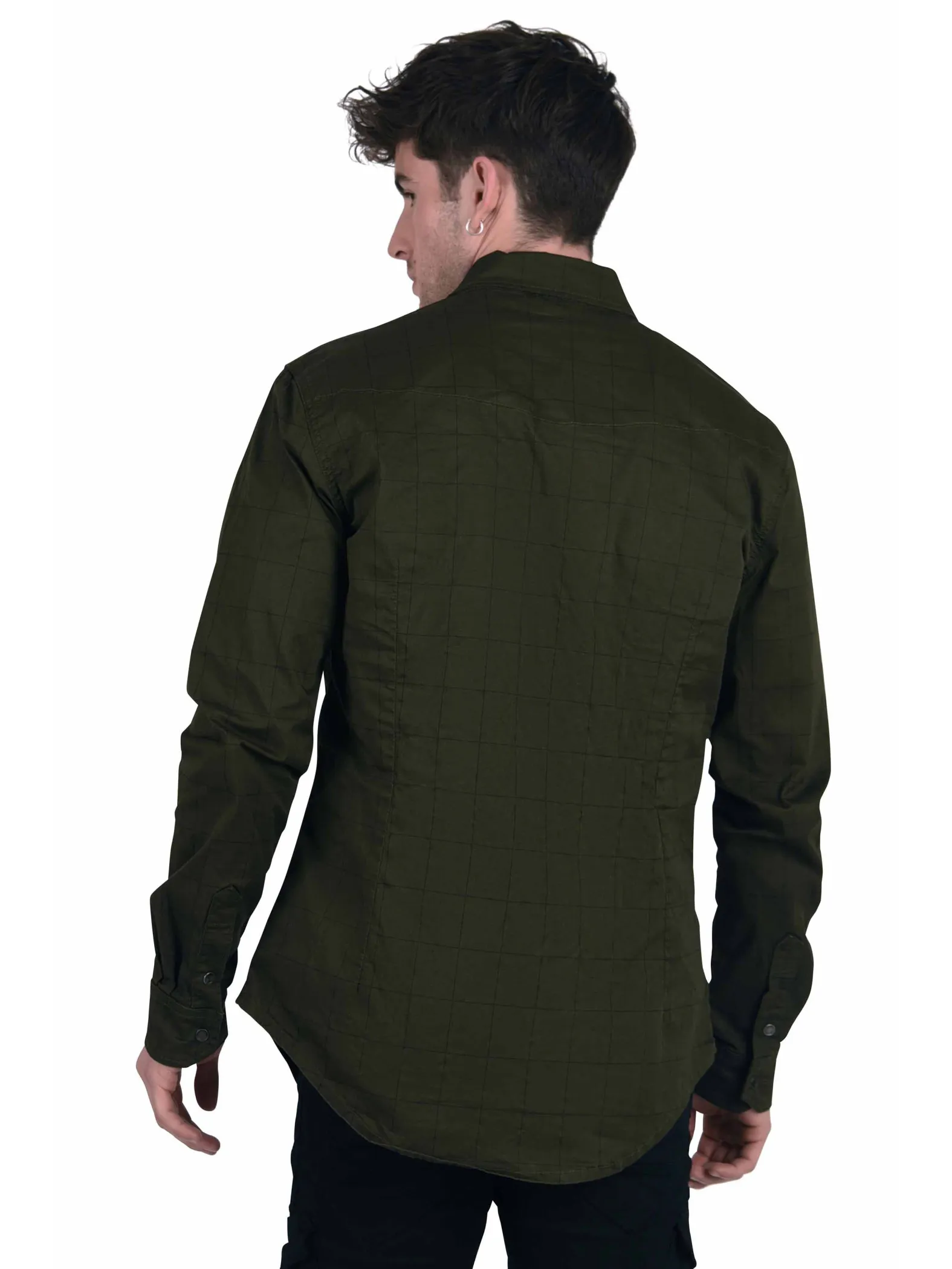 Camisa de cuadros a medida