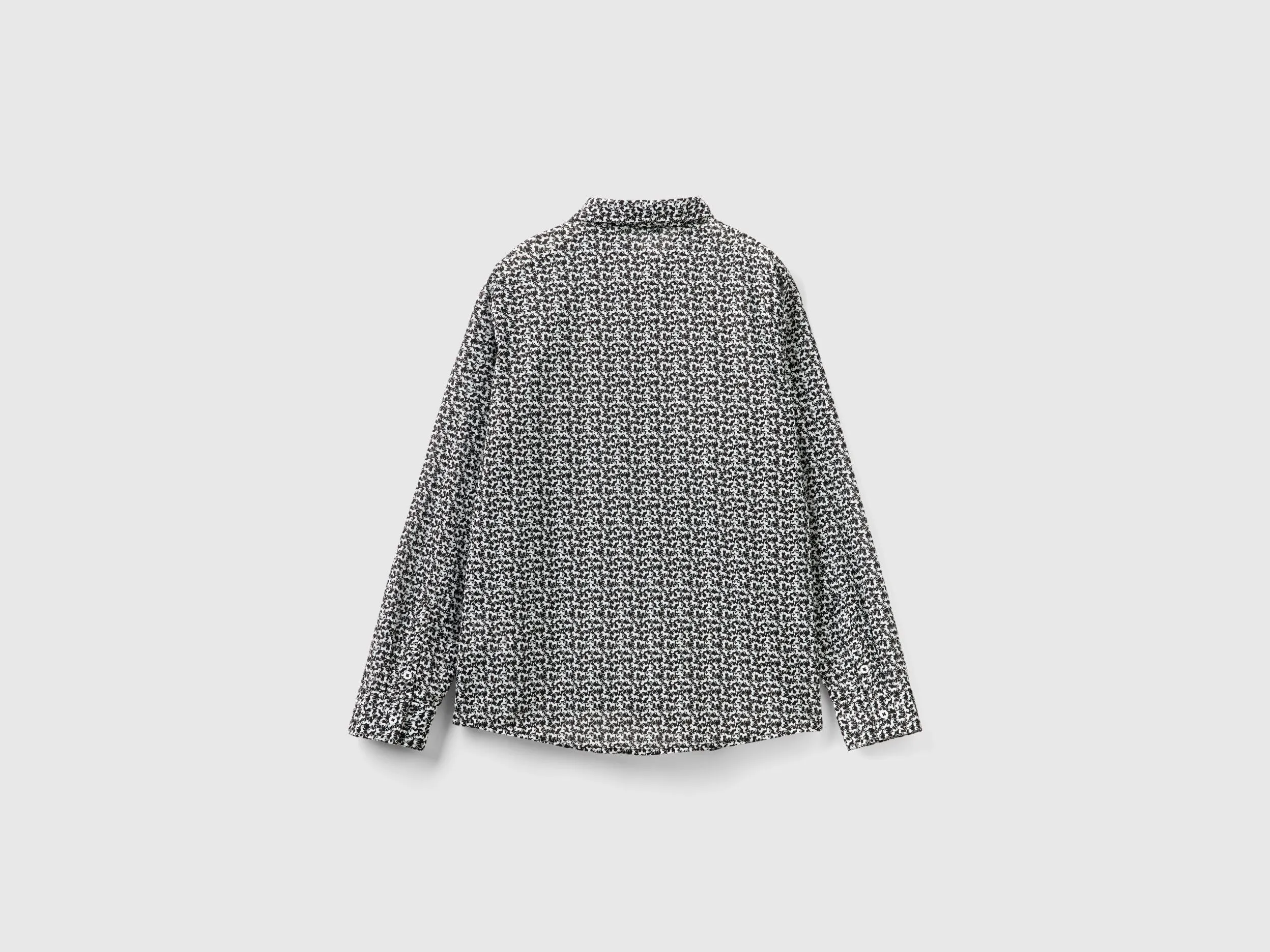Camisa estampada de 100 % algodón