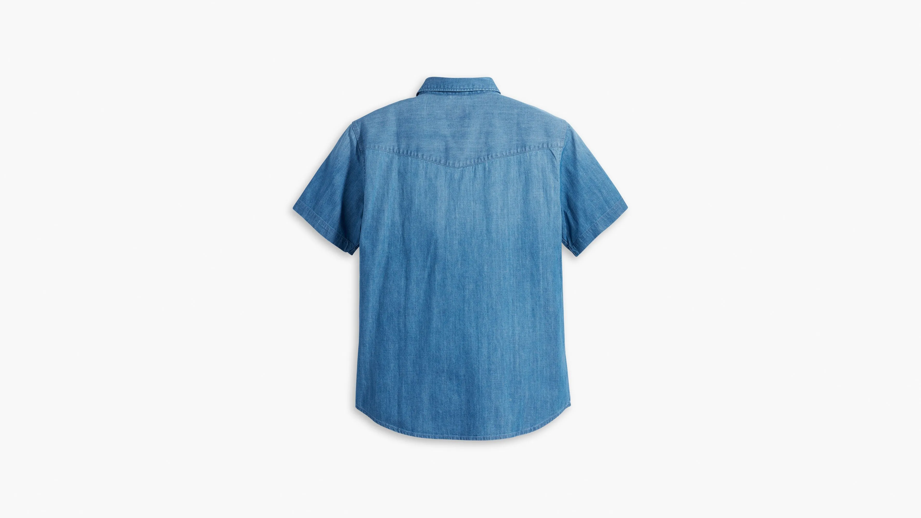 Camisa Western De Manga Corta De Fit Relajado
