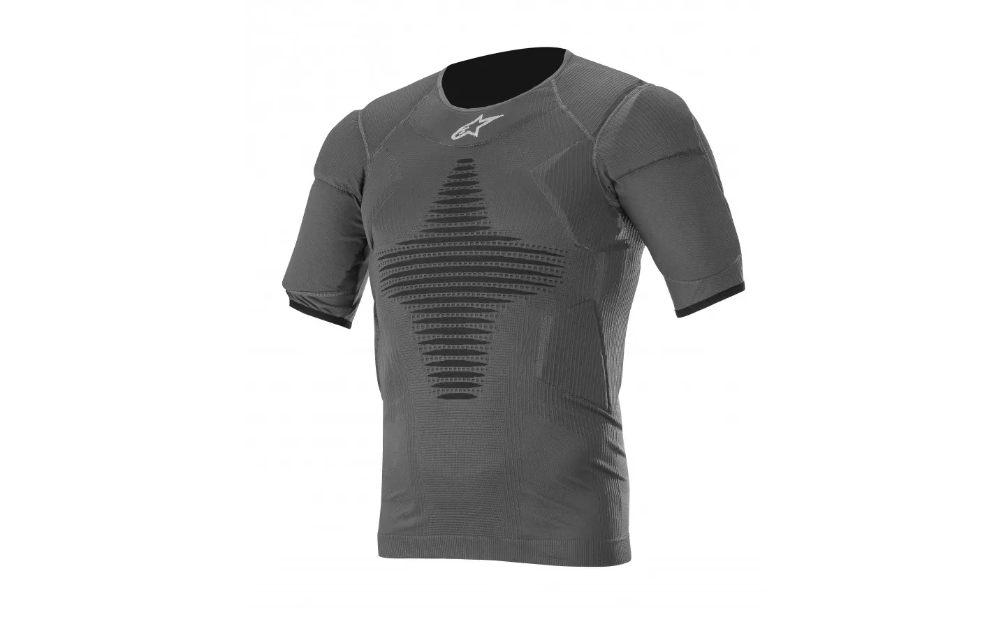 CAMISETA ALPINESTARS ROOST BASE LAYER TOP ANTHRACITE NEGRO |4750020141|