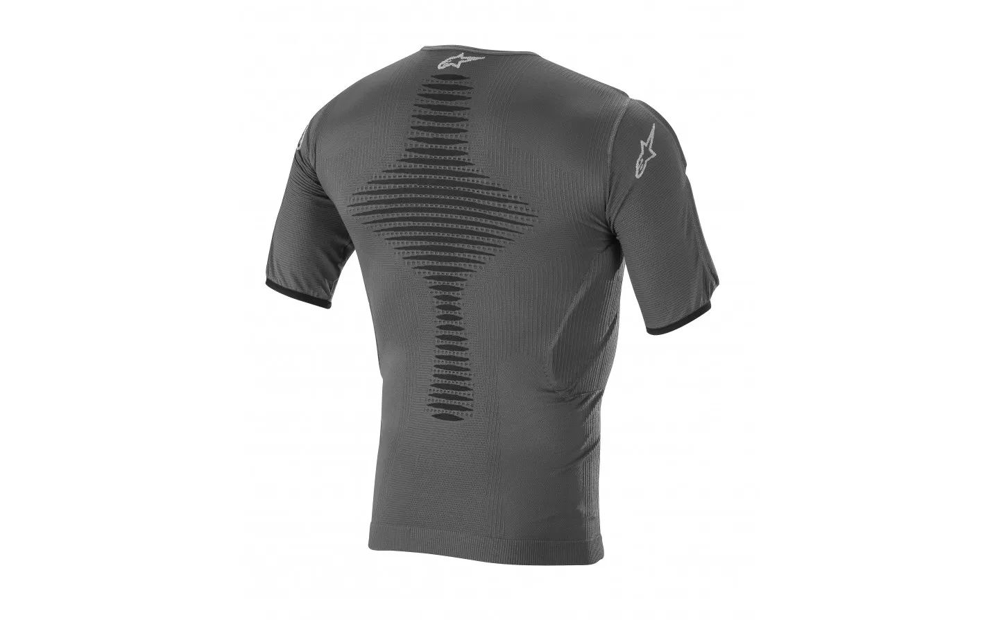 CAMISETA ALPINESTARS ROOST BASE LAYER TOP ANTHRACITE NEGRO |4750020141|