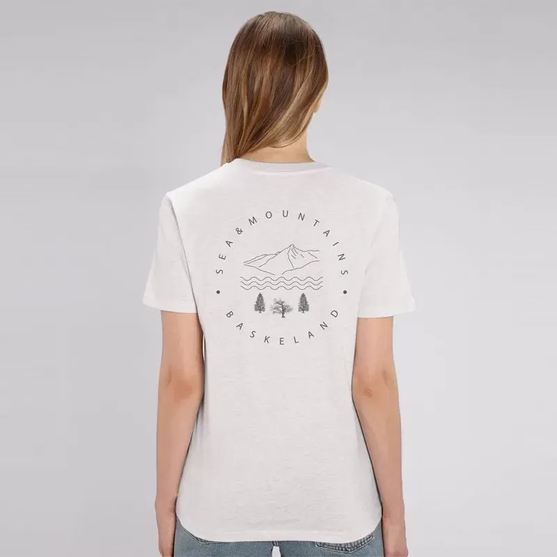 Camiseta Atlas: Itsas & Mendi Tee (Cream Heather Grey)