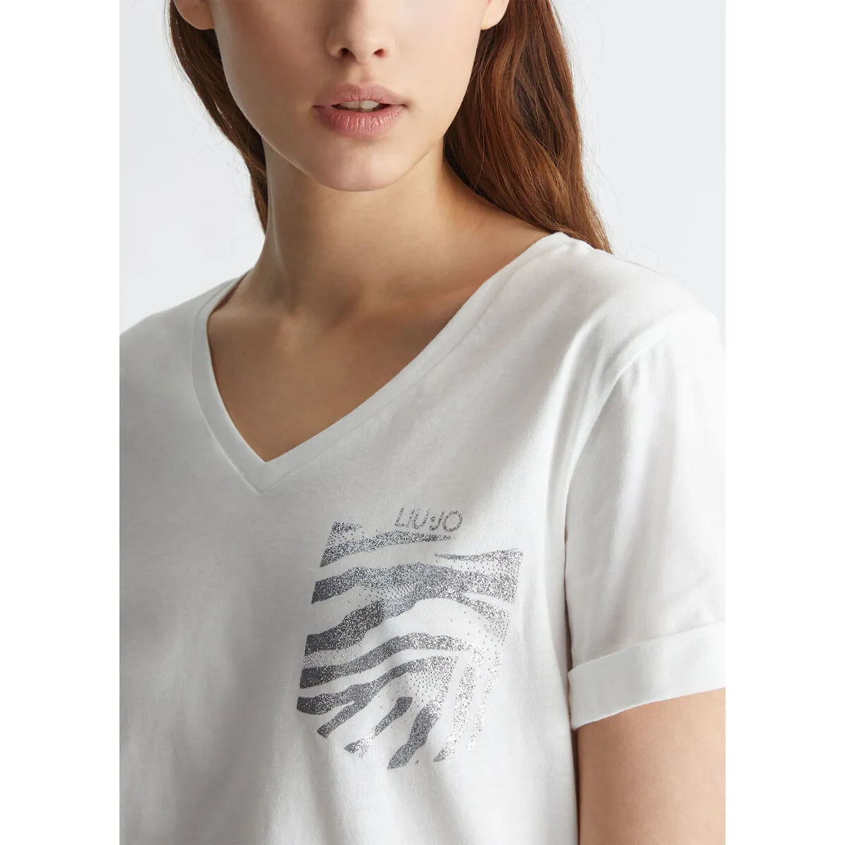 Camiseta con strass