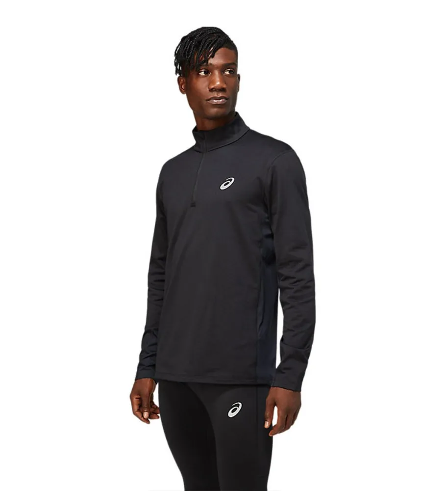 Camiseta Core Ls 1/2 Zip Winter negro