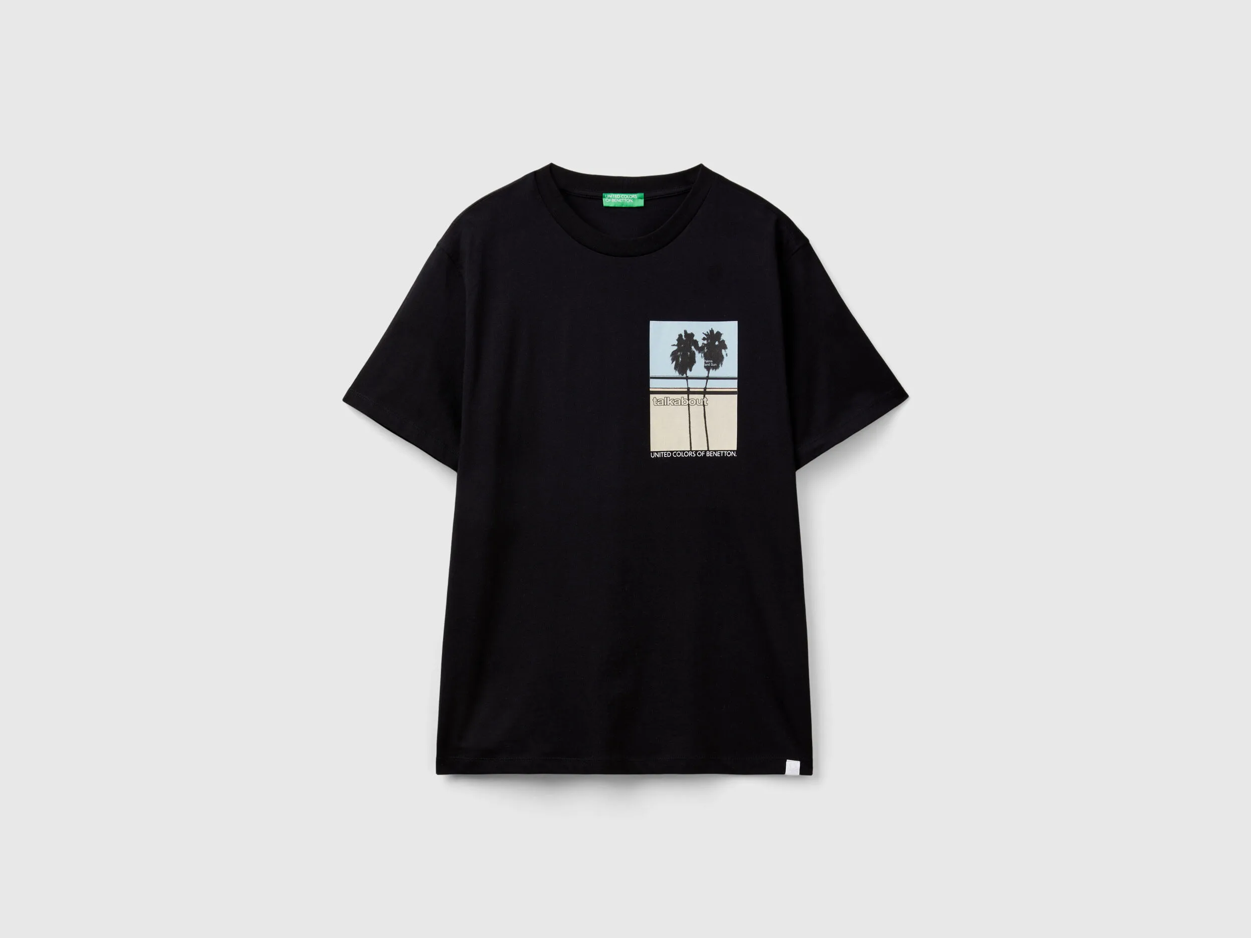Camiseta de algodón orgánico con estampado