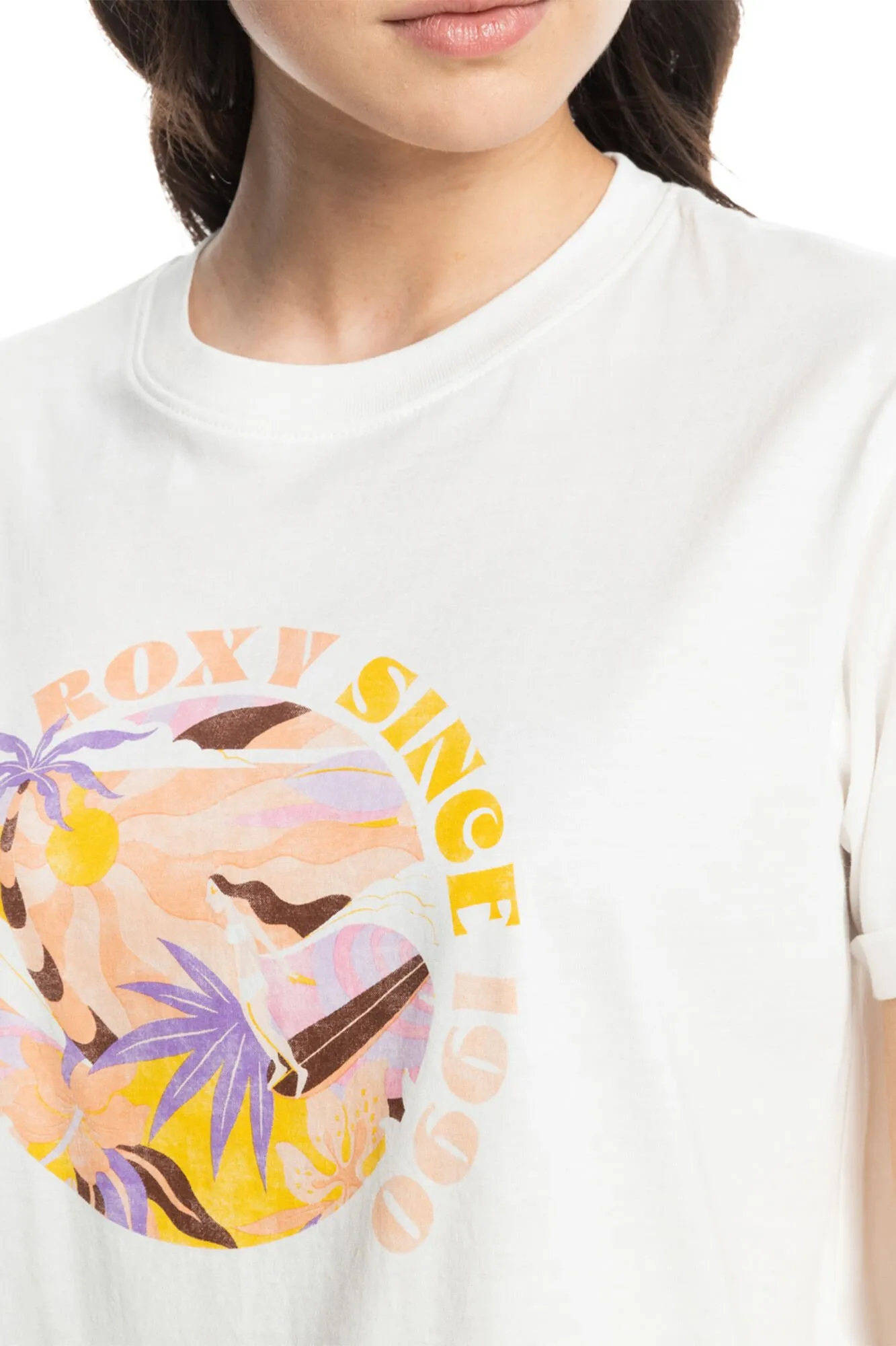 CAMISETA DE CORTE RELAJADO PARA MUJER  SUMMER FUN 