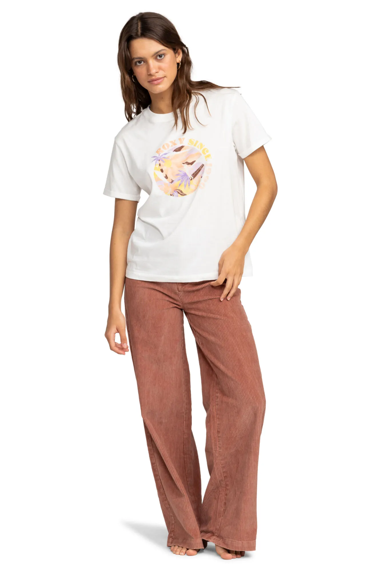 CAMISETA DE CORTE RELAJADO PARA MUJER  SUMMER FUN 
