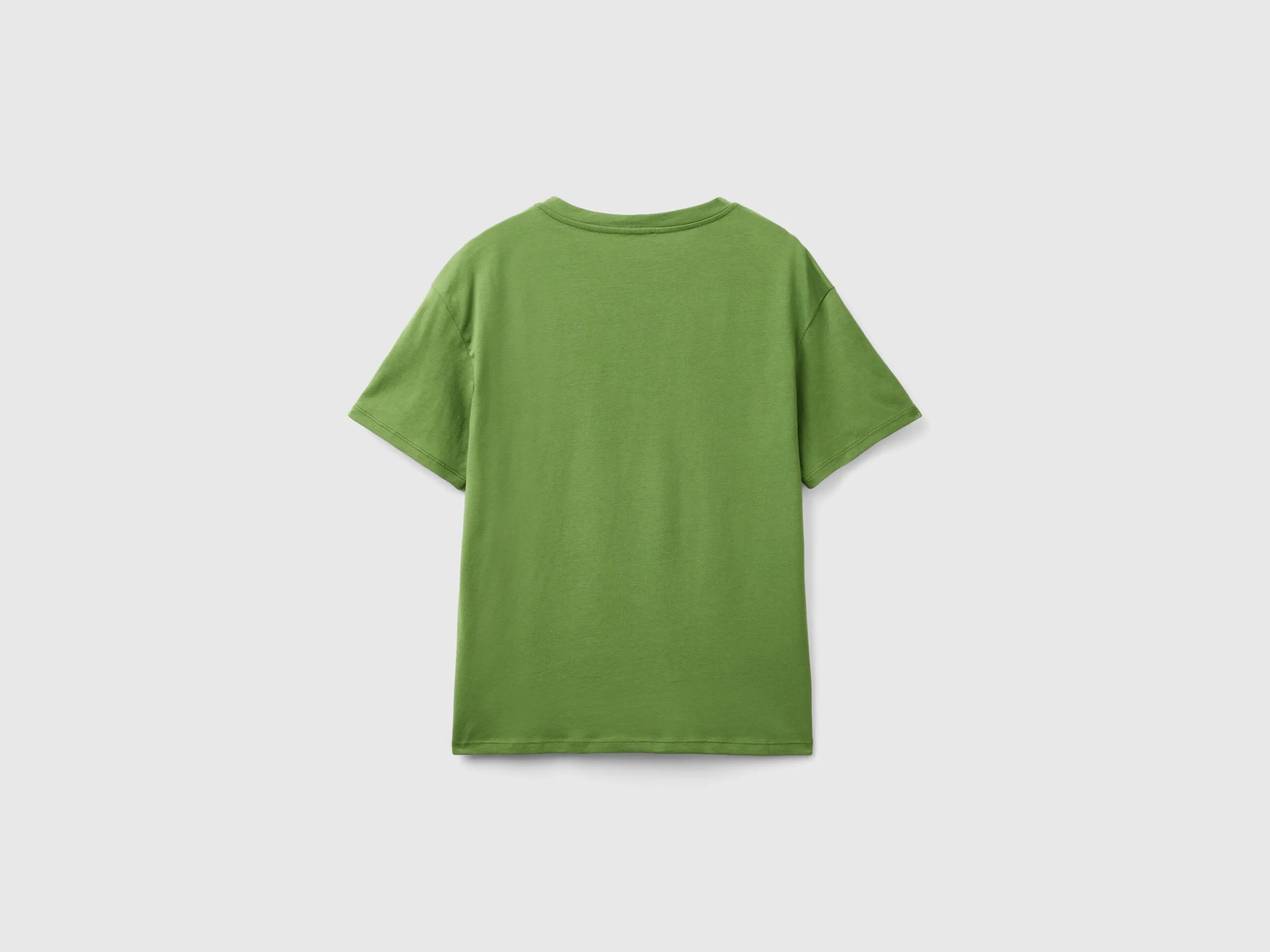Camiseta de manga corta de 100 % algodón