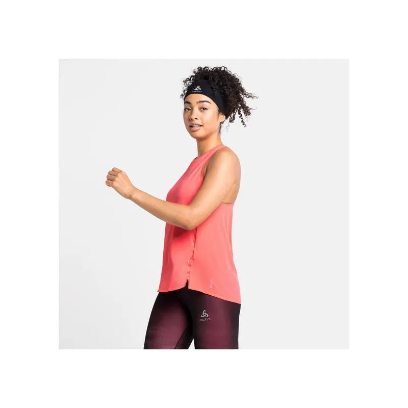 CAMISETA DE TIRANTES PARA CORRER ODLO ZEROWEIGHT ENGINEERED CHILLTEC (SIESTA) MUJER
