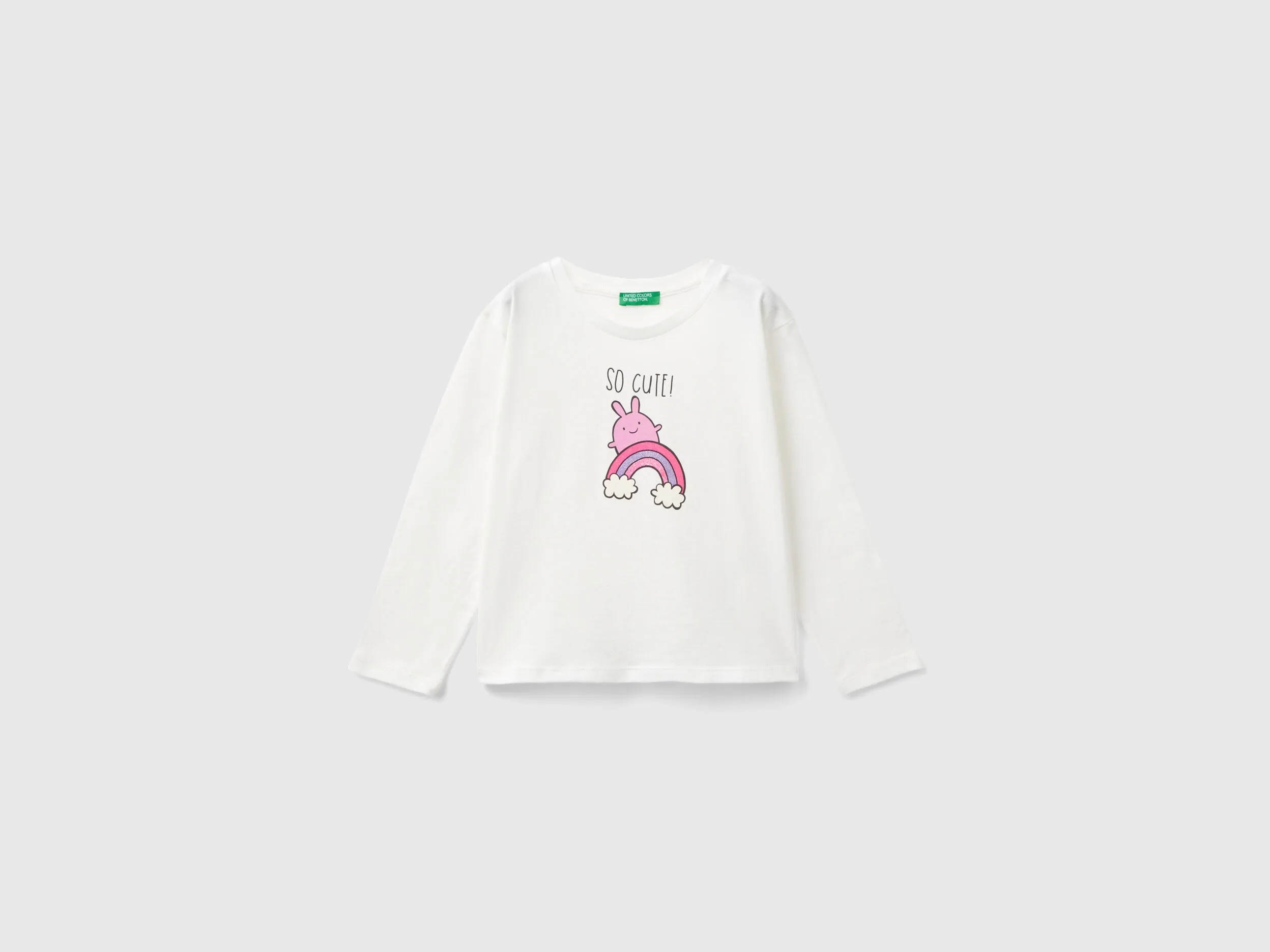 Camiseta en algodón bio con estampado
