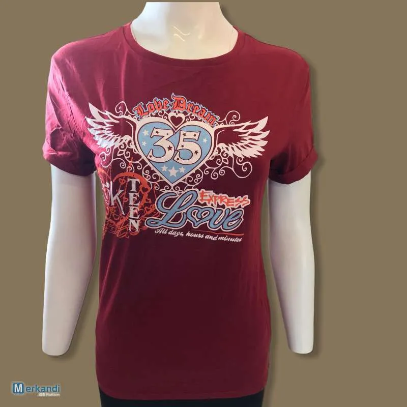 Camiseta estampada para mujer