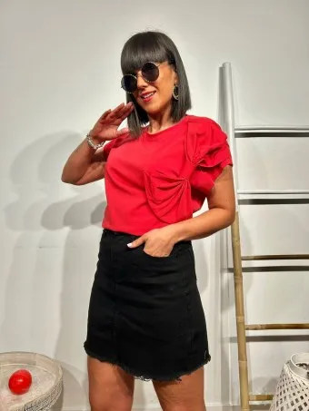 Camiseta Maxi Lazo JOLIVET Rojo