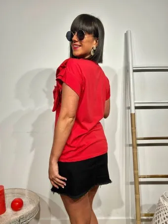 Camiseta Maxi Lazo JOLIVET Rojo