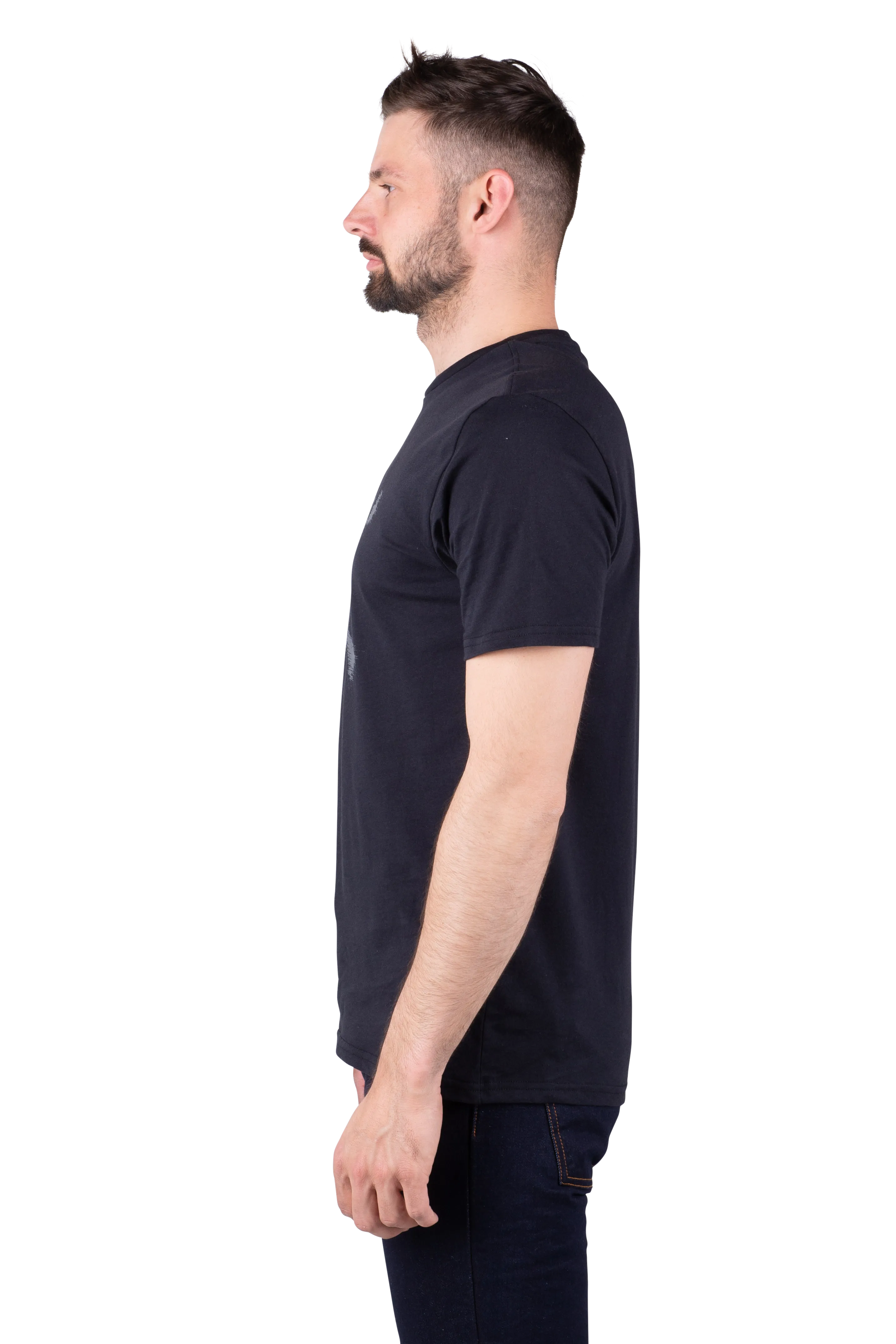 Camiseta Oakley Blurred Scatter Skull negra