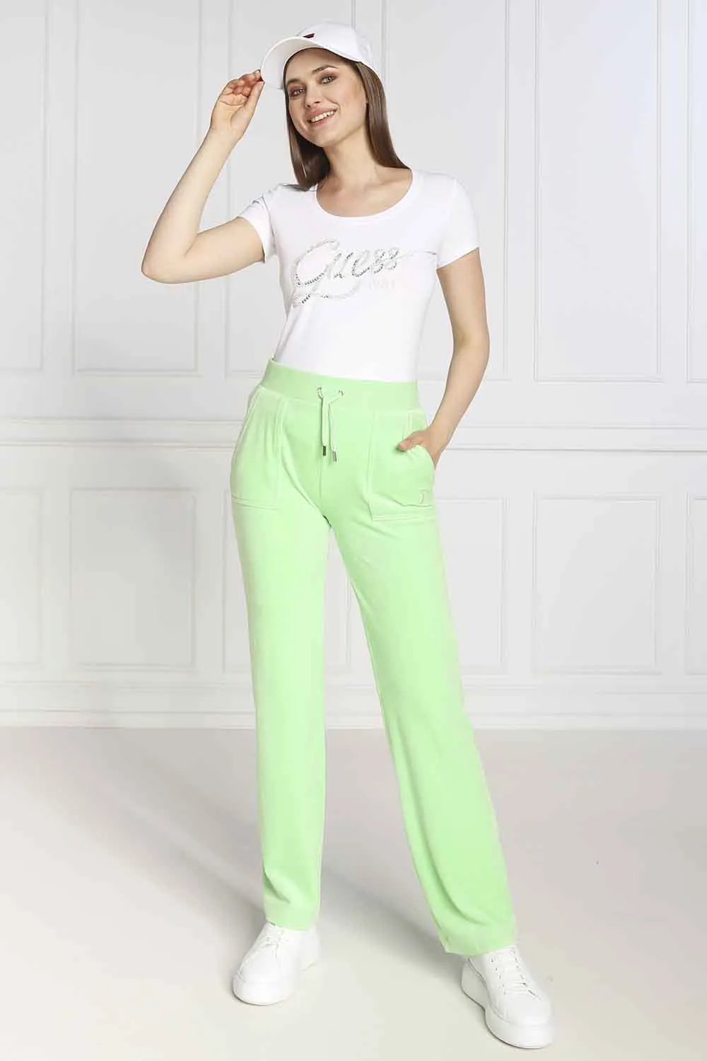 Camiseta para mujer de Guess Jeans – W2YI28J1300