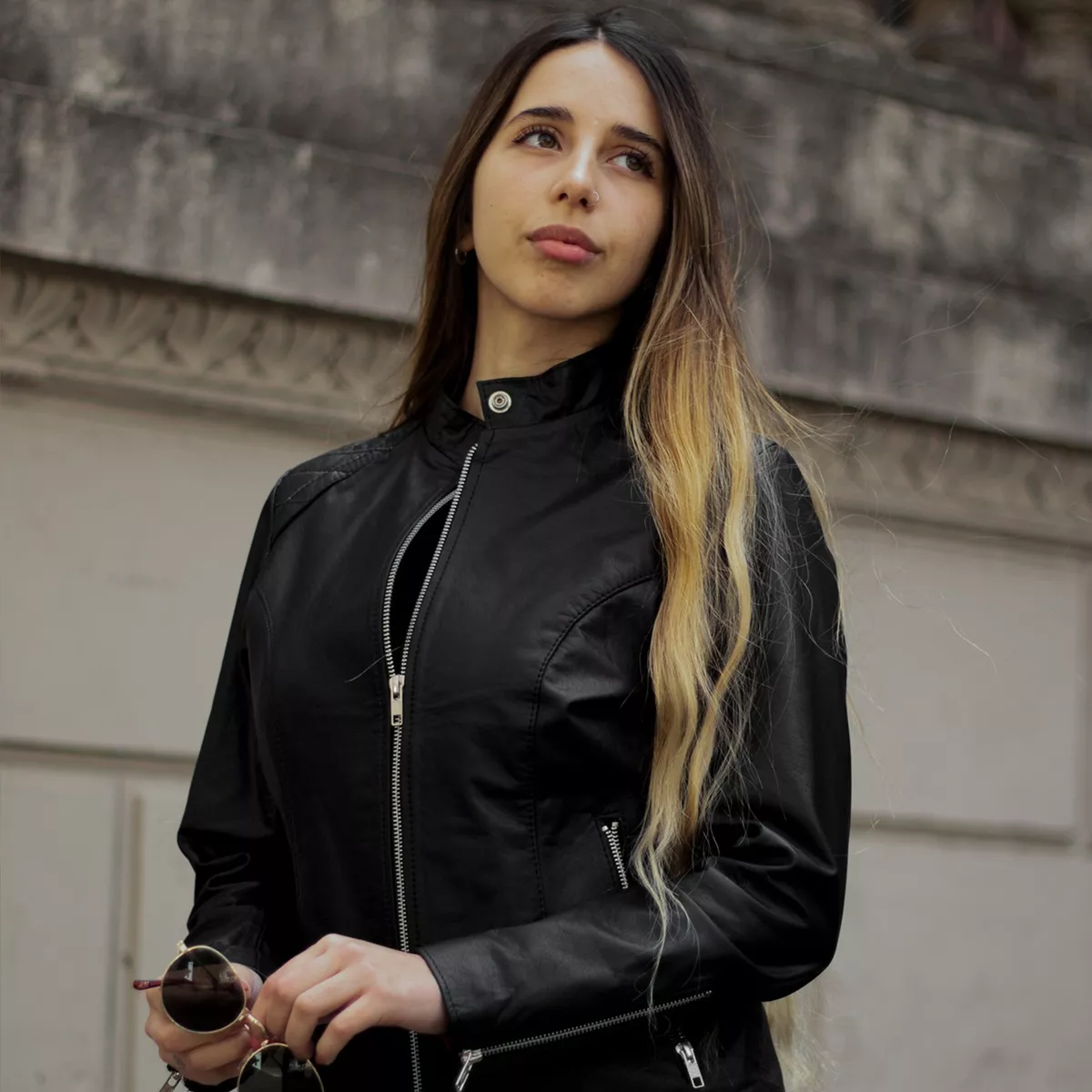 CAMPERA DE CUERO VACUNO 100% LEGITIMO DE MUJER  ART: 126
