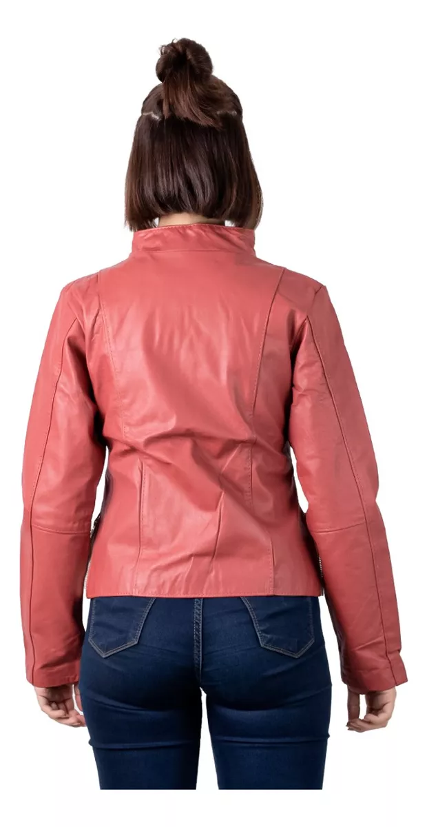 CAMPERA DE CUERO VACUNO 100% LEGITIMO DE MUJER  ART: 142