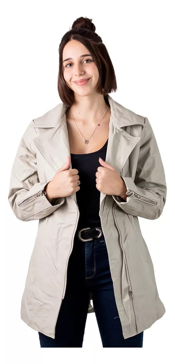 CAMPERA DE CUERO VACUNO 100% LEGITIMO DE MUJER  ART: 333