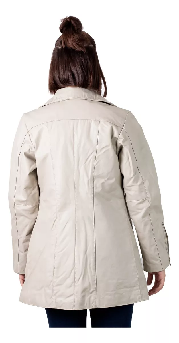 CAMPERA DE CUERO VACUNO 100% LEGITIMO DE MUJER  ART: 333