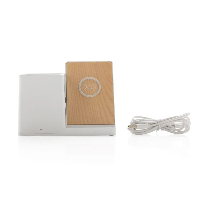 Cargador Ontario 10W de plástico reciclado FSC® y RCS