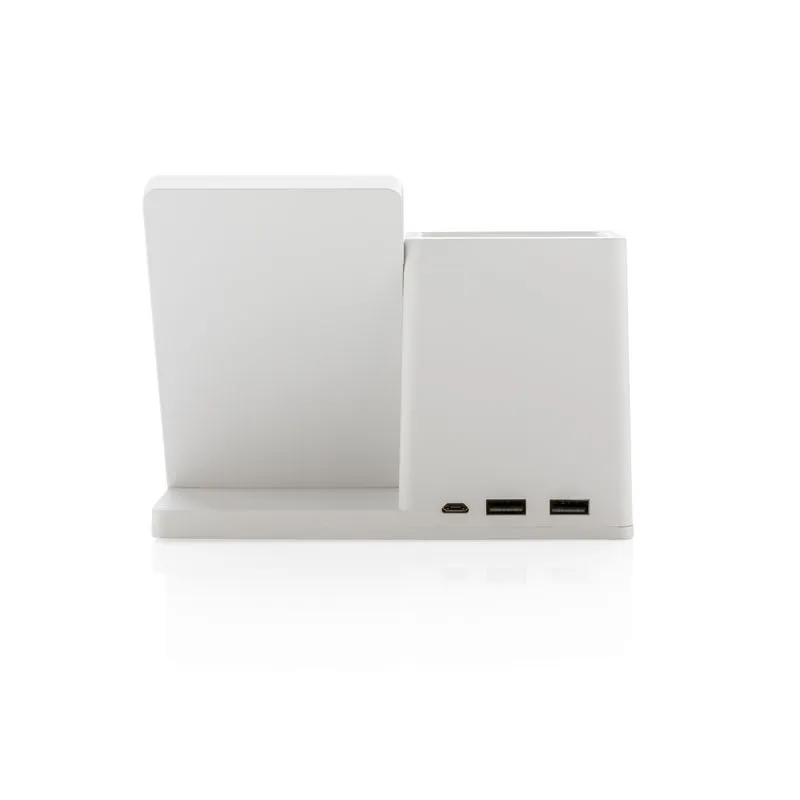 Cargador Ontario 10W de plástico reciclado FSC® y RCS