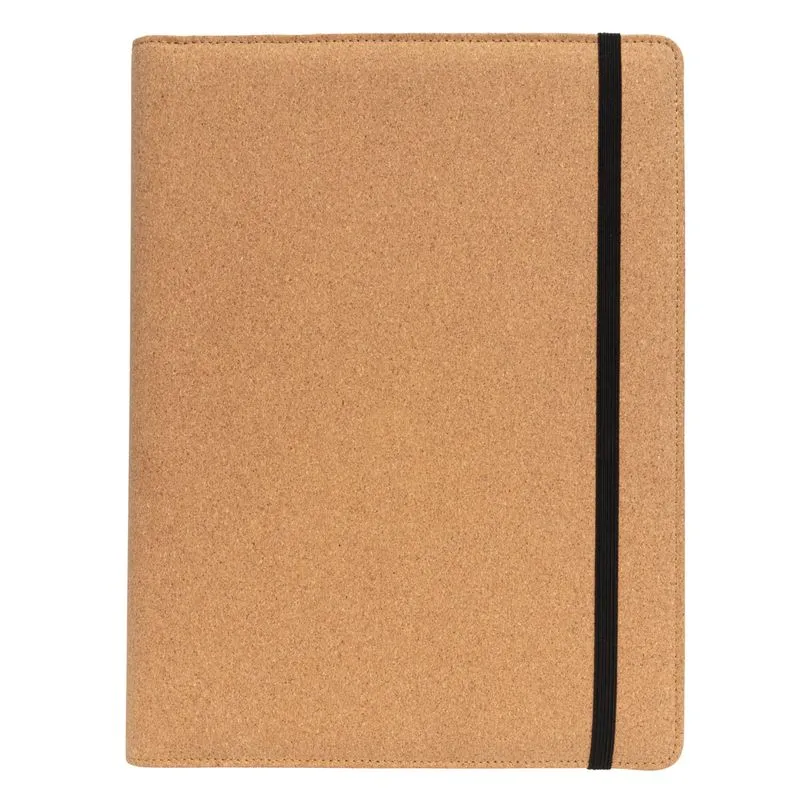 Carpeta de corcho Deluxe A4 con bolígrafo