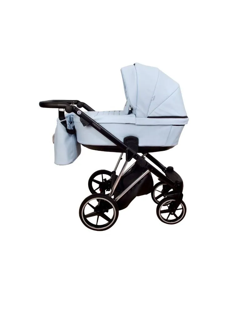 CARRO DUO BELISSA ECOPIEL CELESTE TORAL