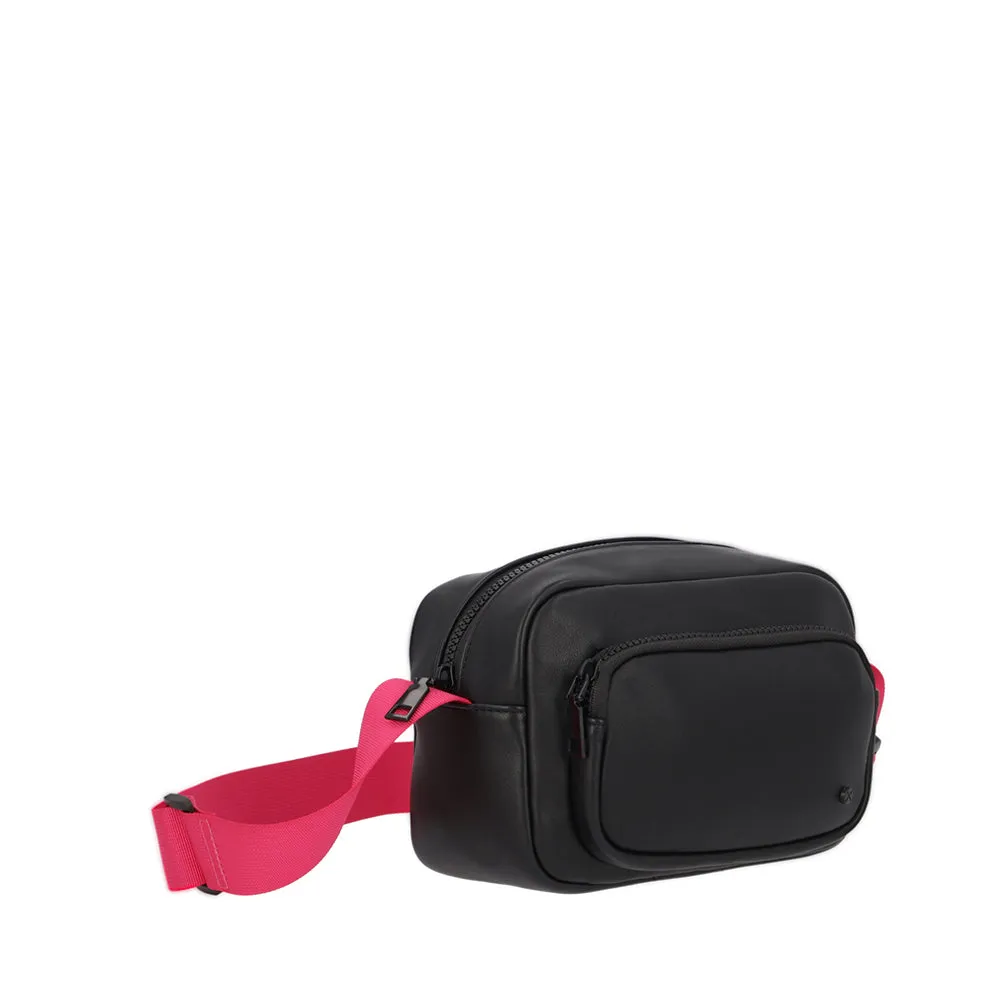 Cartera Bandolera Izzie Negro Pequea