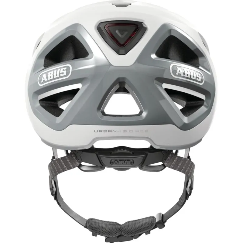 CASCO DE BICICLETA ABUS URBANI 3.0 ACE (POLA WHITE)