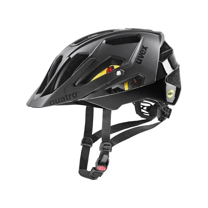 Casco para bicicleta de montaña Uvex Quatro Cc Mips+ (All Black)
