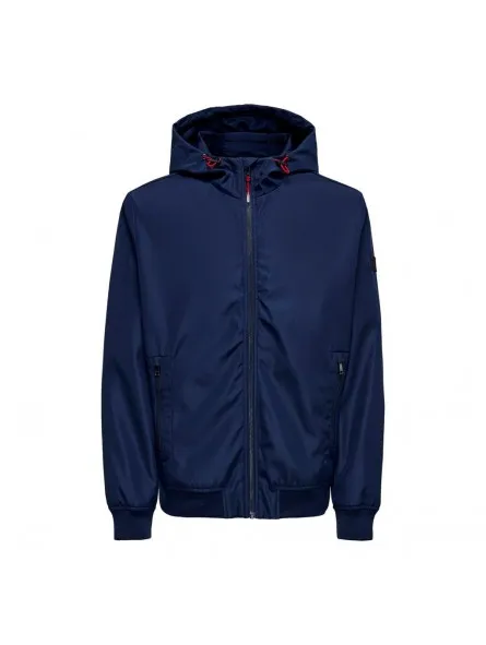 Cazadora bomber con capucha, Only & Sons