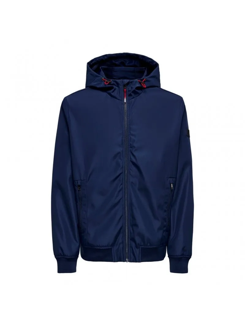 Cazadora bomber con capucha, Only & Sons