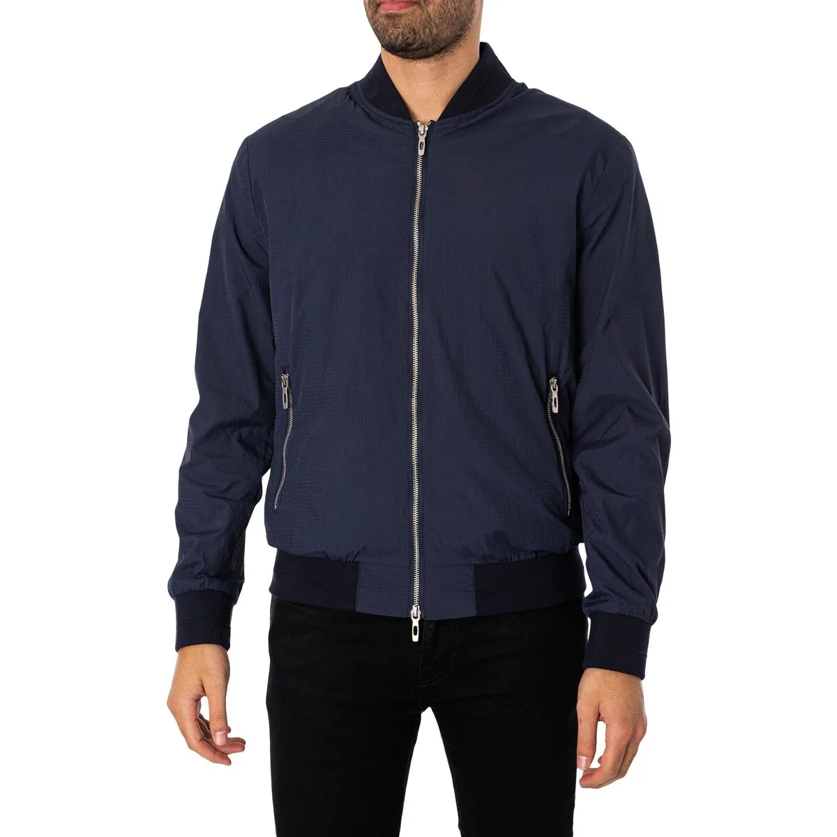 Cazadora Bomber De Corte Regular