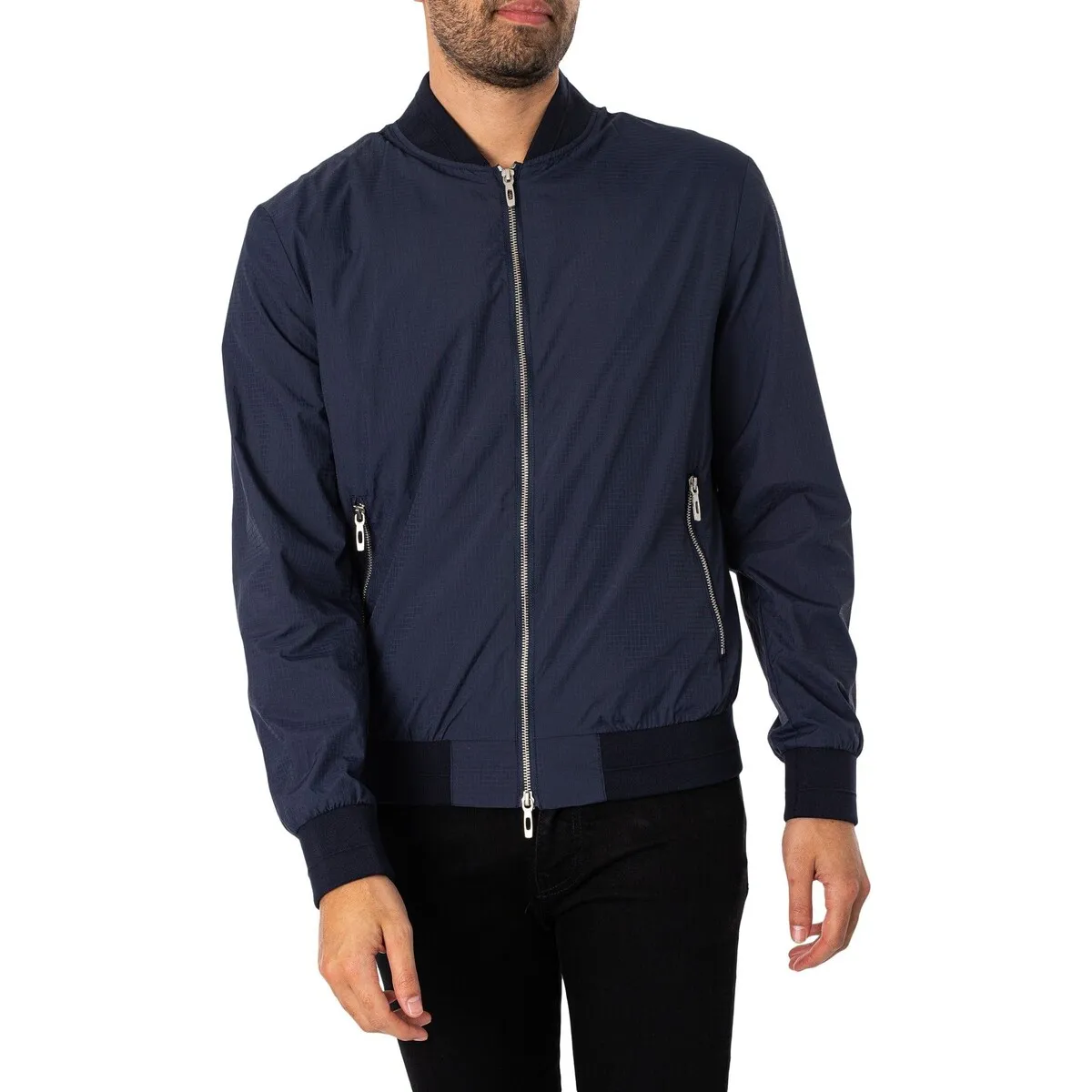 Cazadora Bomber De Corte Regular