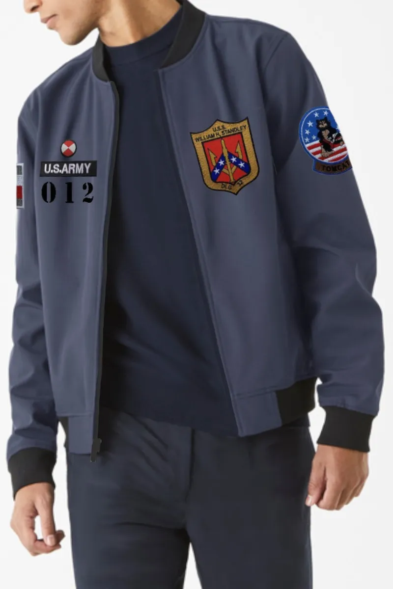 Cazadora bomber de hombre TOPGUN marino
