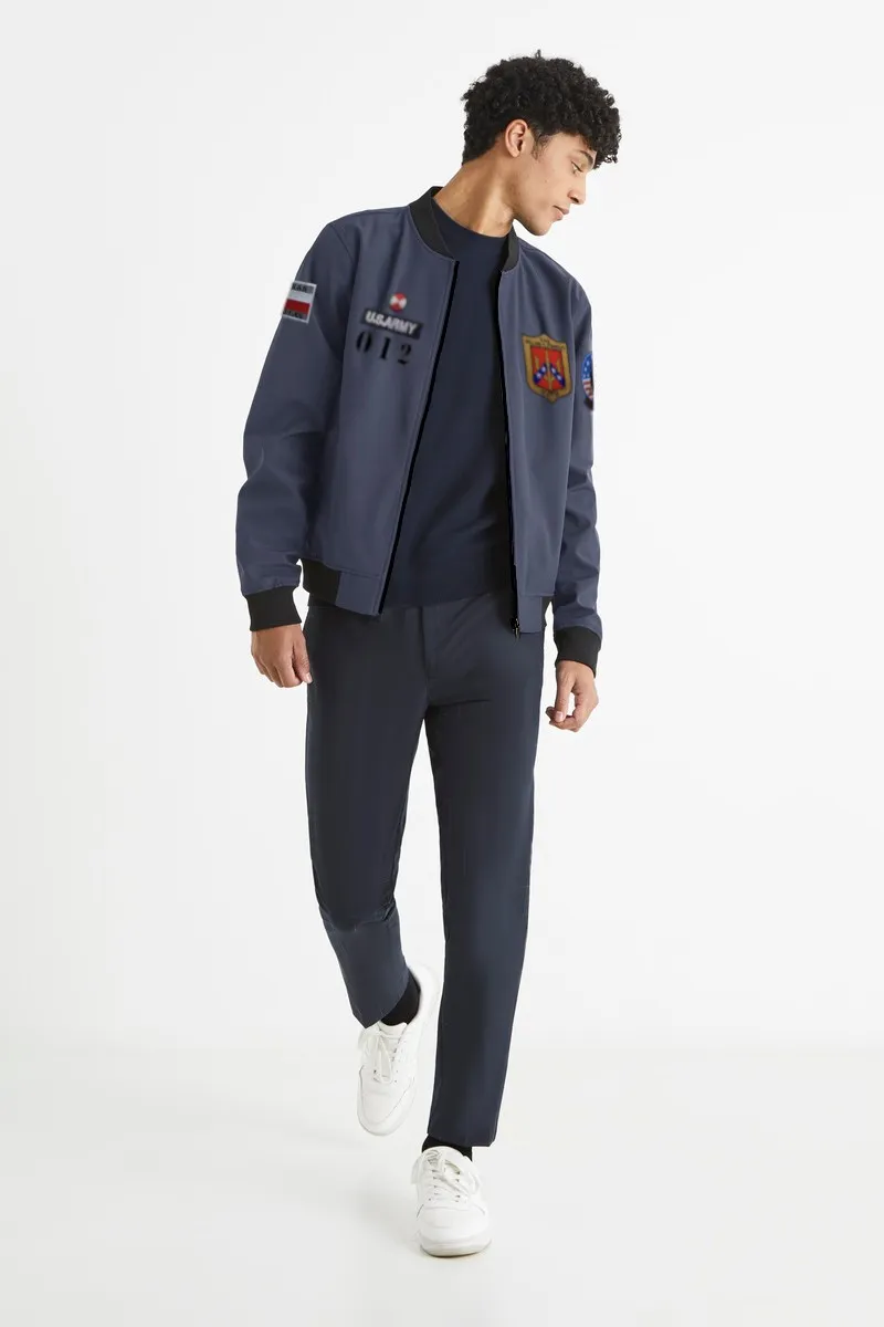 Cazadora bomber de hombre TOPGUN marino