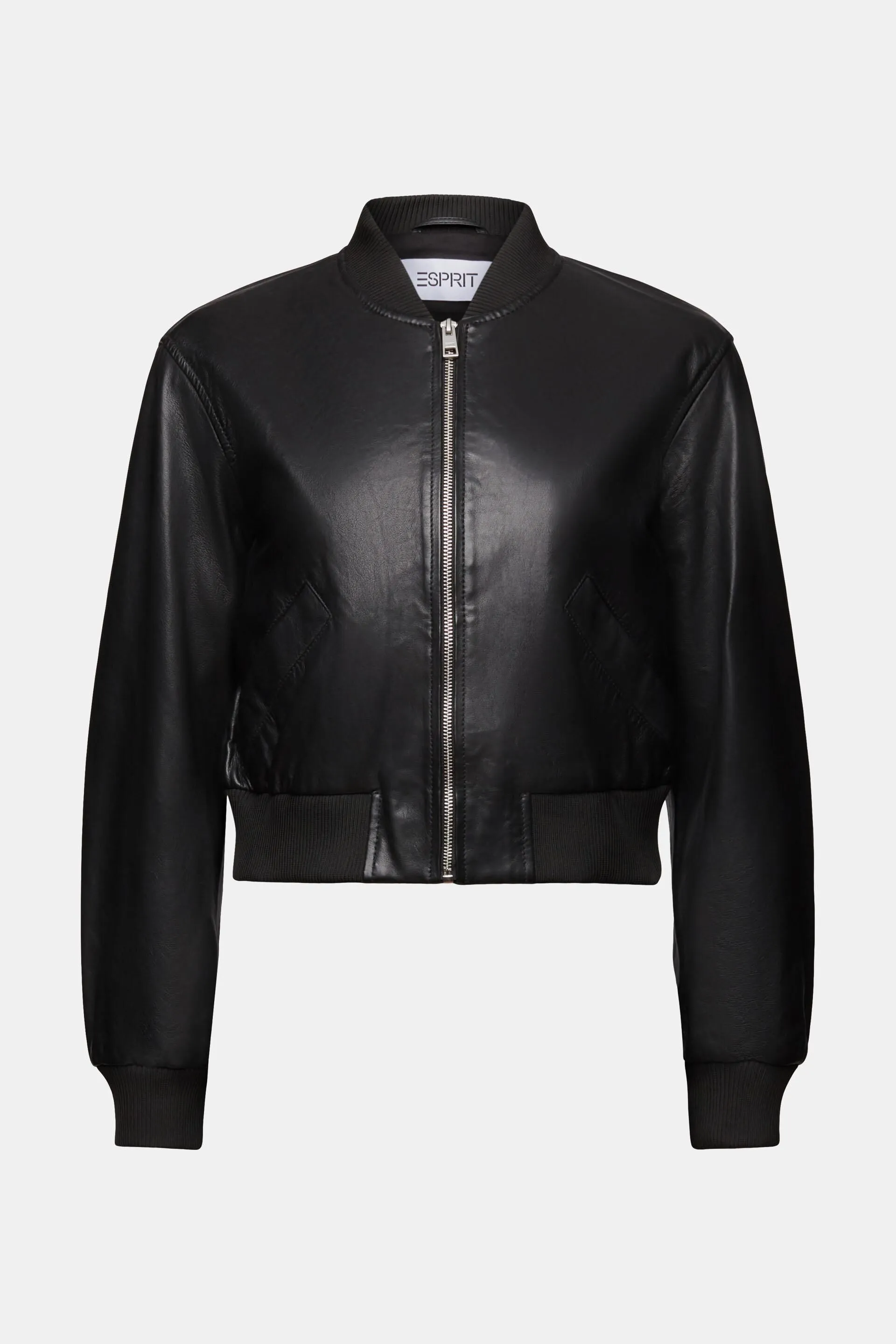 Cazadora bomber de piel