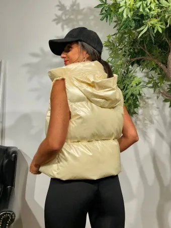 Chaleco Acolchado LEROY Beige