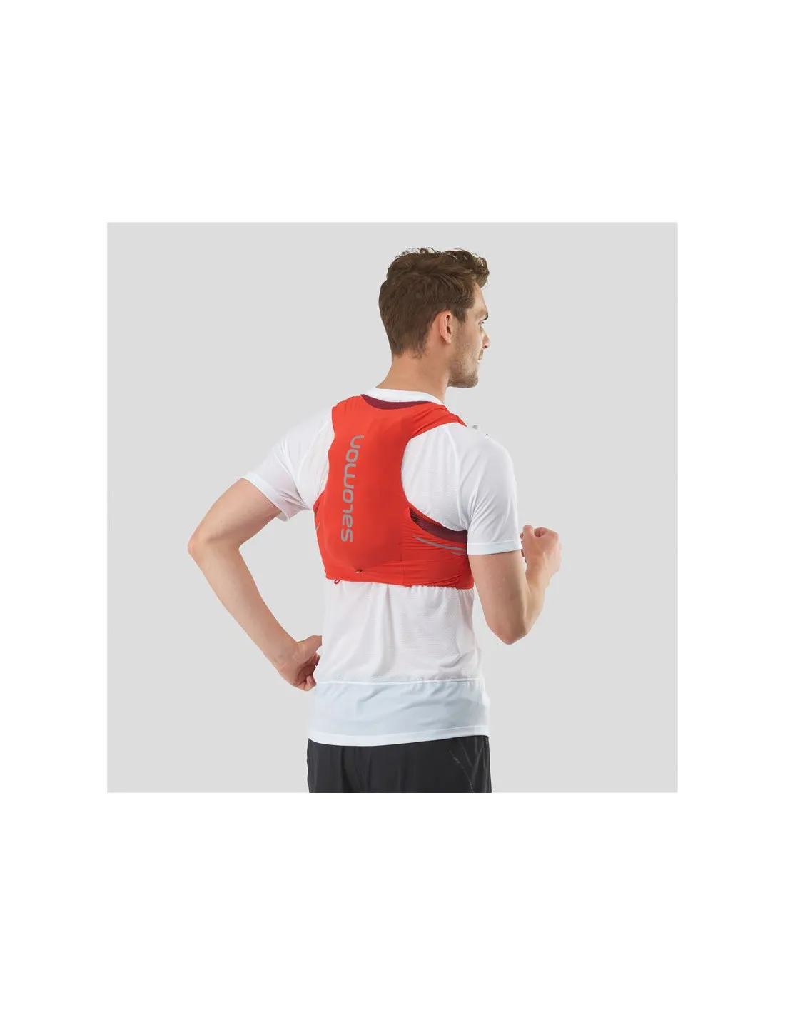 Chaleco de running Salomon Sense Pro 5 Set Red