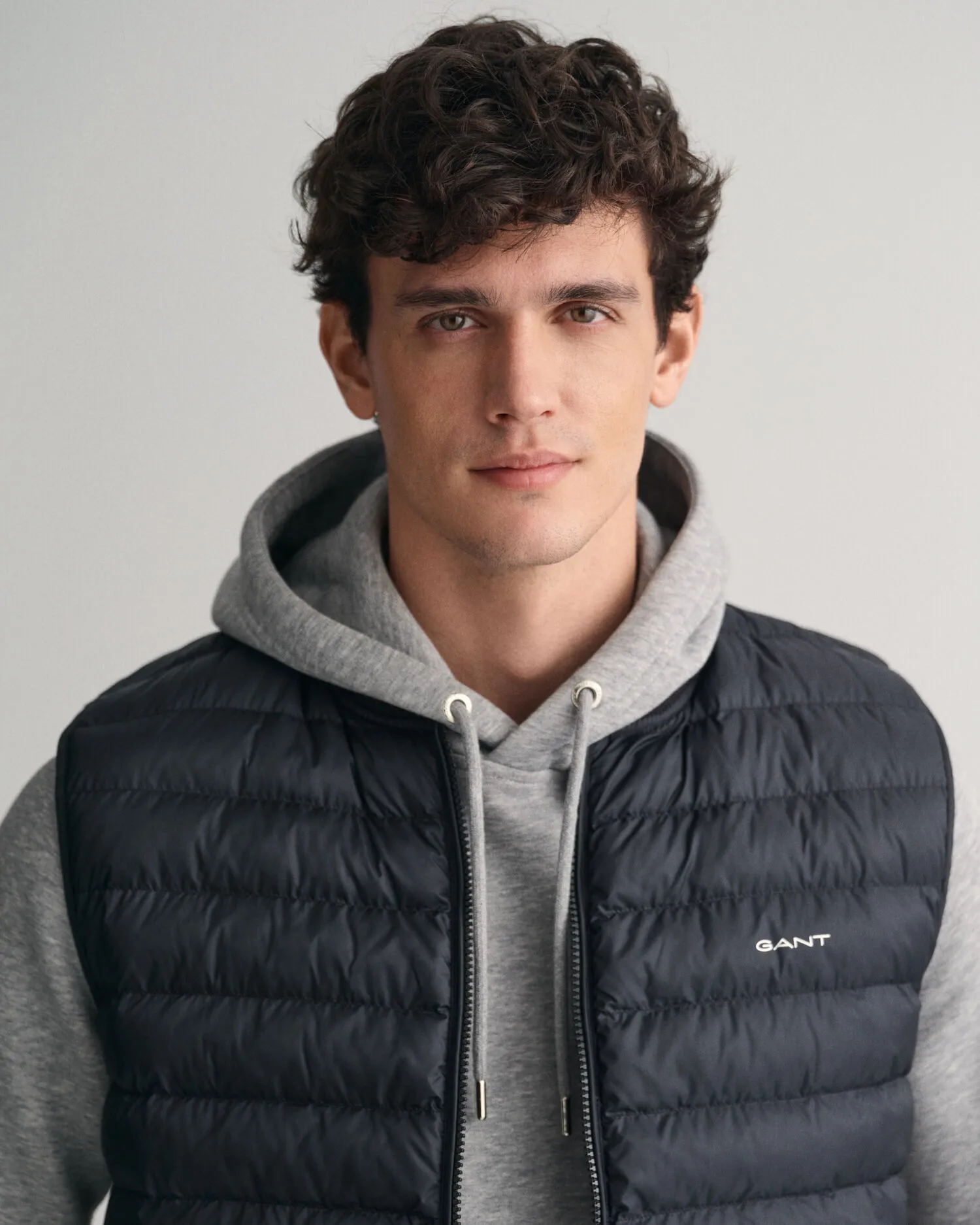 Chaleco tipo bomber acolchado ligero