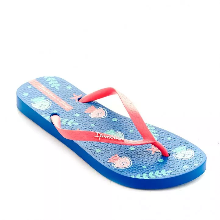 Chanclas Ipanema azules con diseños marinos
