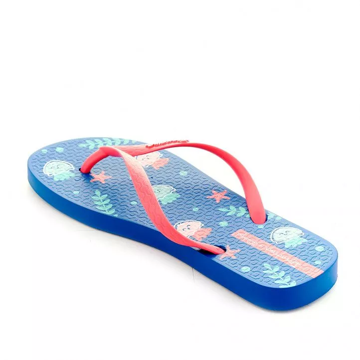 Chanclas Ipanema azules con diseños marinos