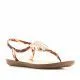 Chanclas Ipanema con detalles marrones