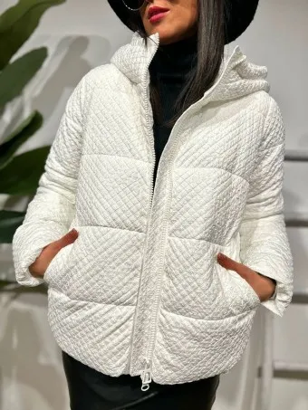 Chaqueta Acolchada KLISSE Blanco