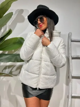 Chaqueta Acolchada KLISSE Blanco