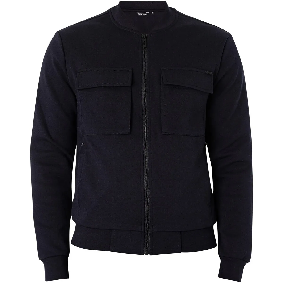 Chaqueta Bomber Con Bolsillos