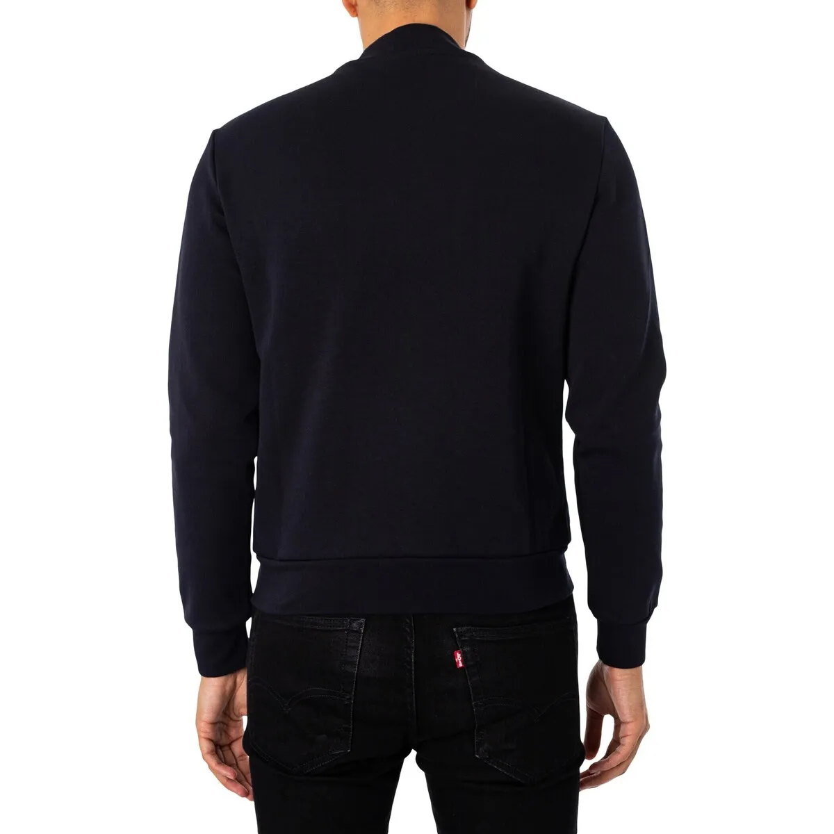 Chaqueta Bomber Con Bolsillos