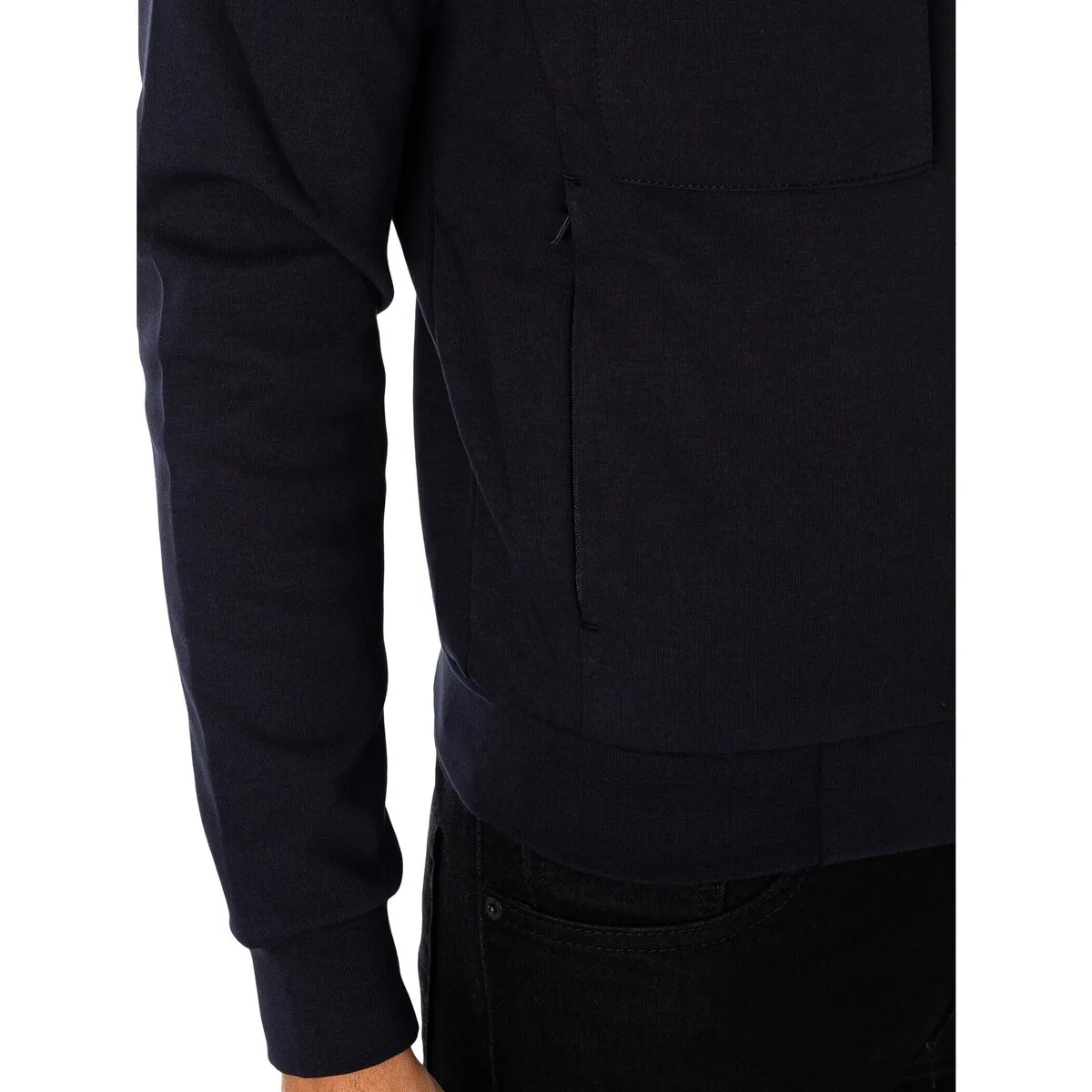 Chaqueta Bomber Con Bolsillos